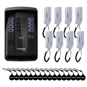 Kit Porteiro Coletivo Collective I  08 Pontos Intelbras