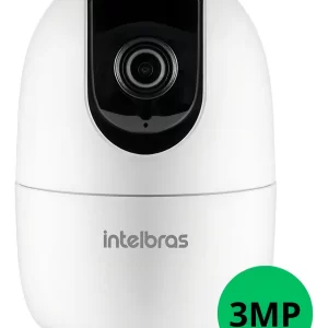 Câmera Inteligente Wi-fi Smart 360° Im4 3mp Intelbrás Branco